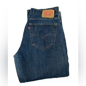 Levi's 527 Men's Blue Bootcut Jeans Size 33x34